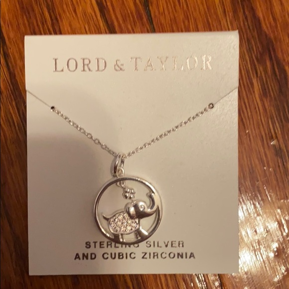 Lord & Taylor Jewelry - Elephant necklace